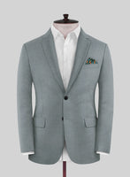 Reda Flexo Gray Blue Wool Jacket - StudioSuits