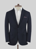 Reda Flexo Navy Blue Wool Suit - StudioSuits