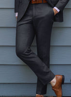 Reda Flexo Regal Blue Wool Pants - StudioSuits