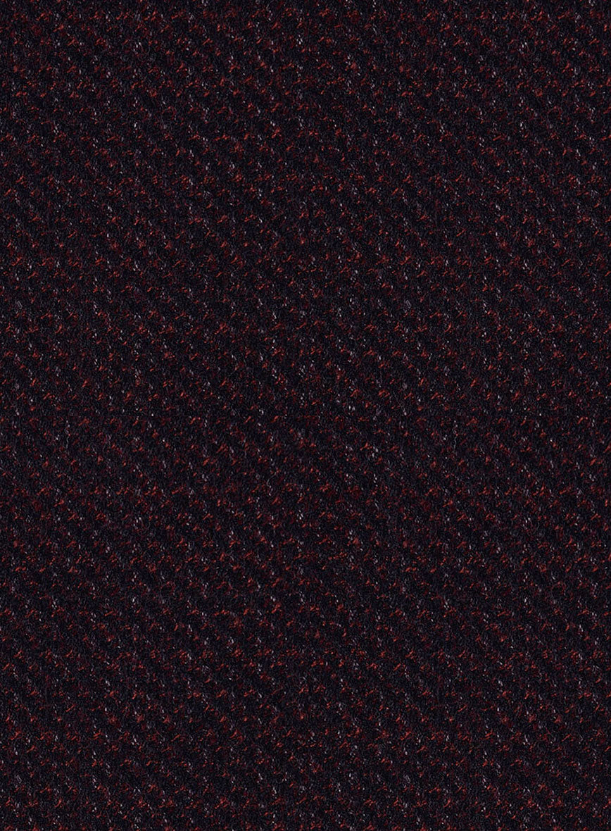 Reda Floura Maroon Wool Suit - StudioSuits