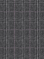 Reda Jeromi Gray Checks Wool Jacket - StudioSuits