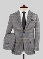 Reda Matio Black Checks Wool Suit - StudioSuits