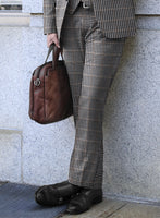 Reda Matio Black Checks Wool Suit - StudioSuits