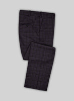 Reda Matio Purple Checks Wool Suit - StudioSuits
