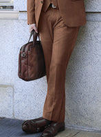 Reda Pacivi Brown Checks Wool Suit - StudioSuits