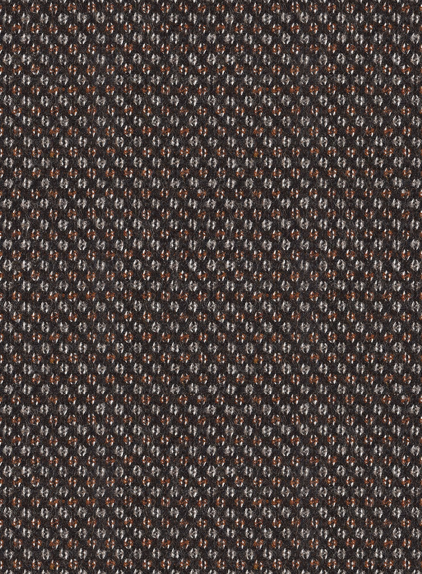 Reda Yunot Brown Wool Jacket - StudioSuits