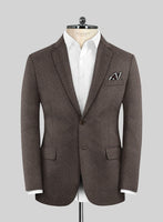 Reda Yunot Brown Wool Jacket - StudioSuits