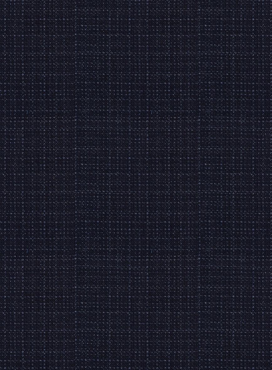 Reda Zeno Blue Checks Wool Suit - StudioSuits