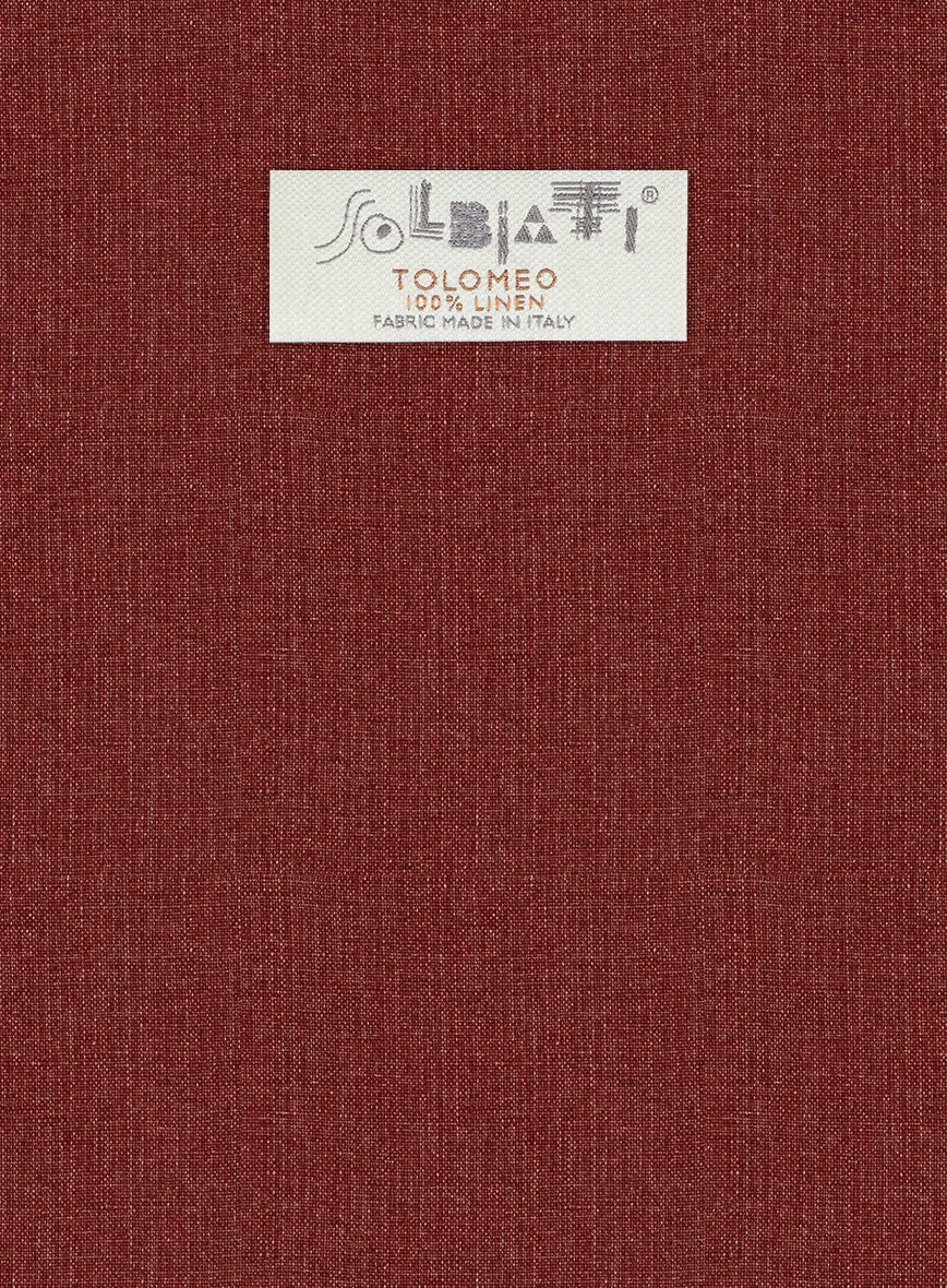 Solbiati Auburn Linen Pants - StudioSuits