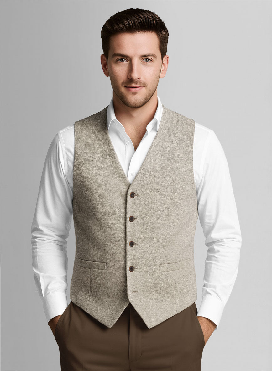 Tweed Waist Coat - StudioSuits