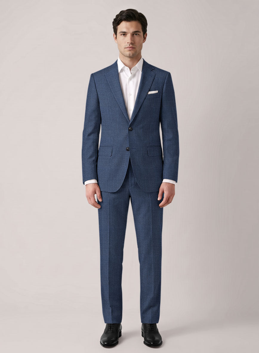 VBC Perennial Abyss Blue Wool Suit - StudioSuits
