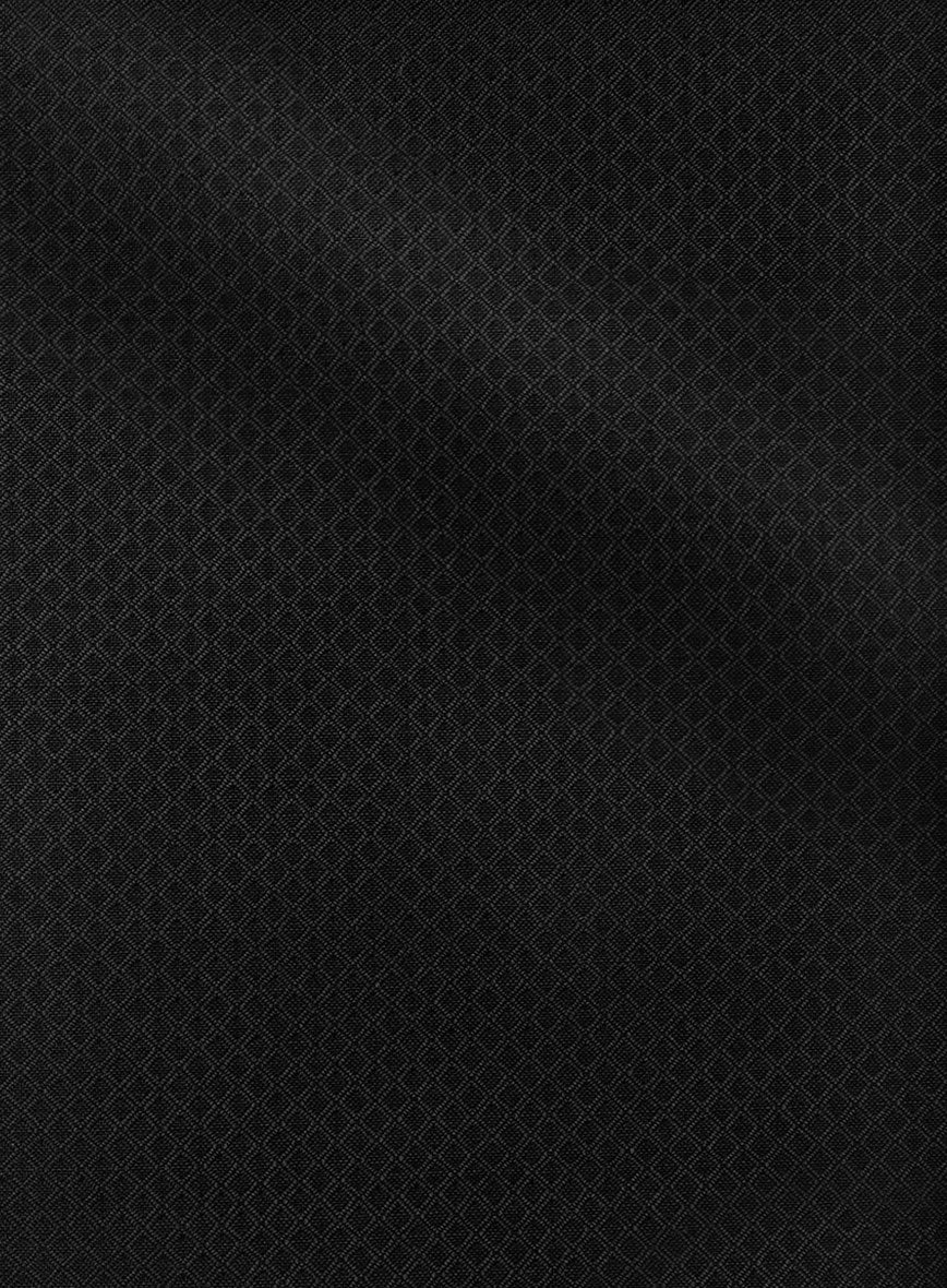 VBC Perennial Black Diamond Weave Wool Pants - StudioSuits