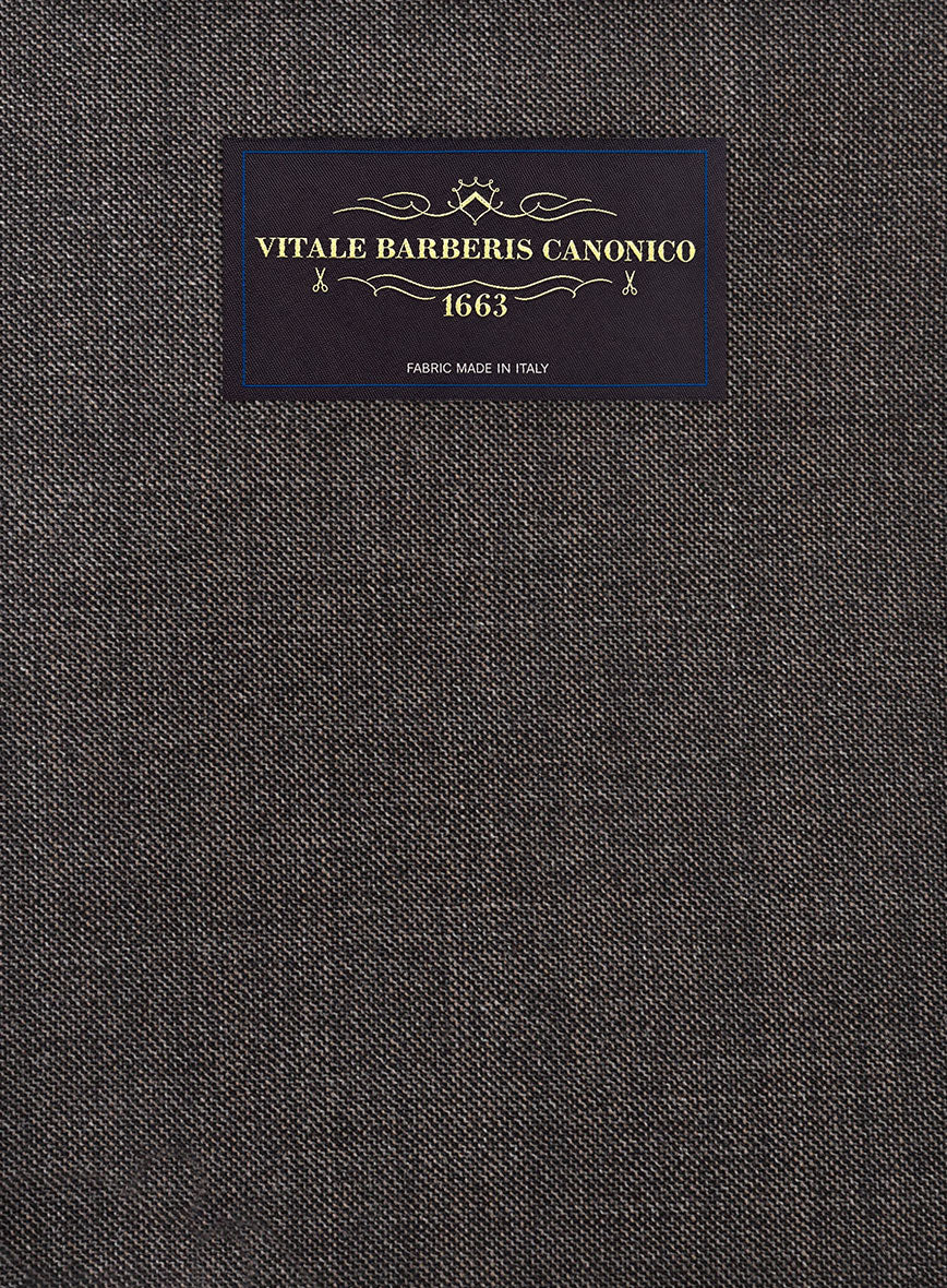 VBC Perennial Cocoa Ash Gray Wool Jacket - StudioSuits