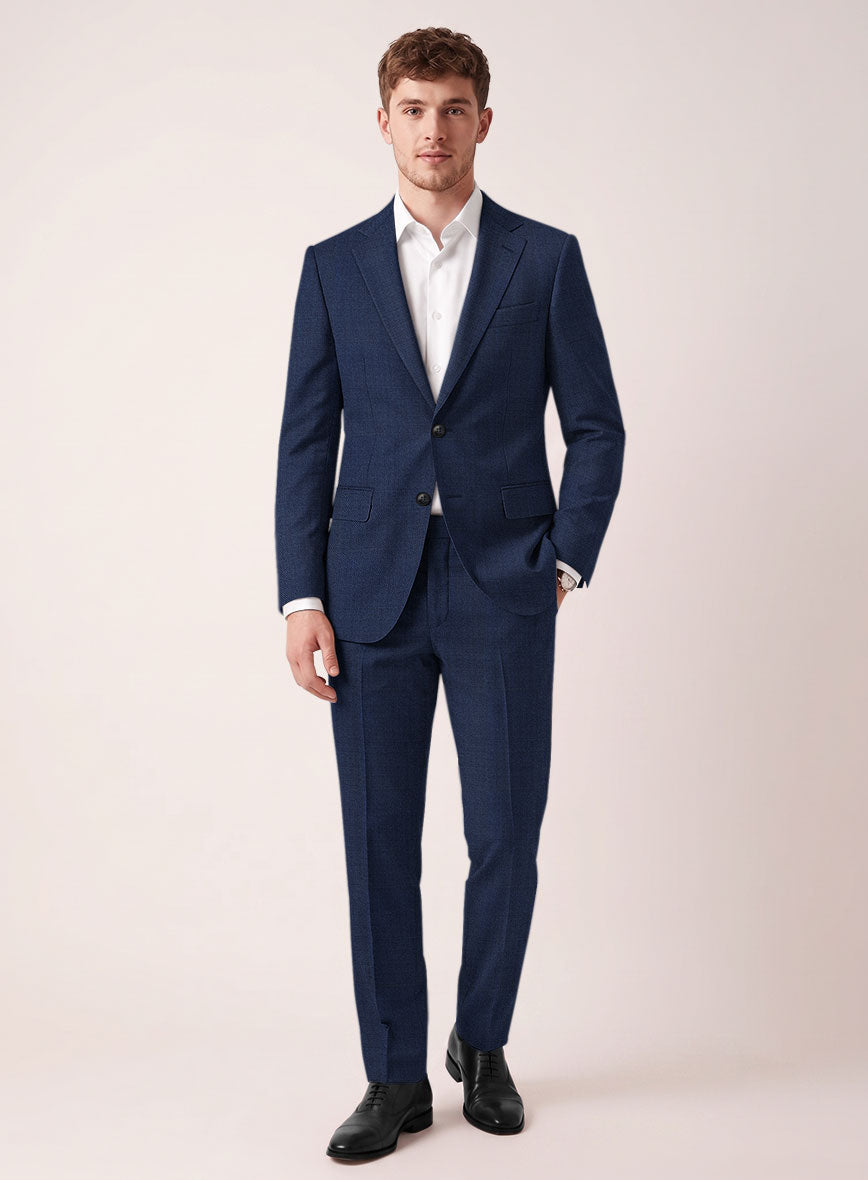 VBC Perennial Como Blue Wool Suit - StudioSuits