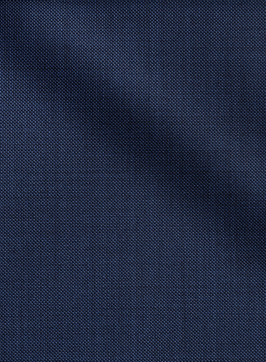 VBC Perennial Como Blue Wool Pants - StudioSuits