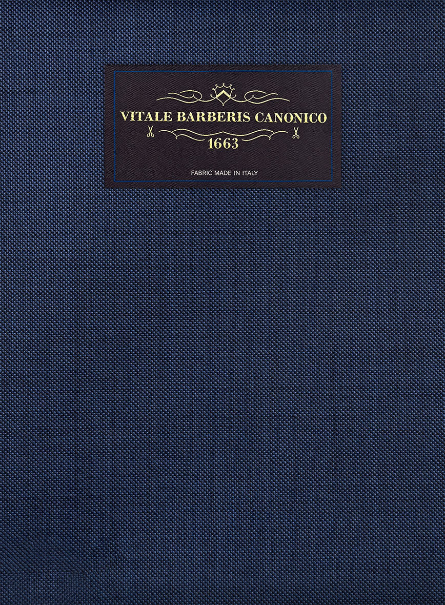 VBC Perennial Como Blue Wool Jacket - StudioSuits