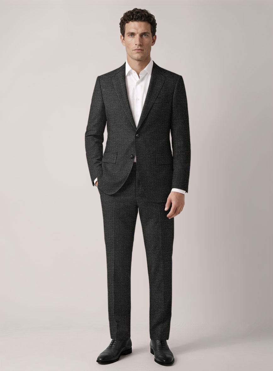 VBC Perennial Storm Gray Wool Suit - StudioSuits