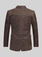 Western Leather Blazer