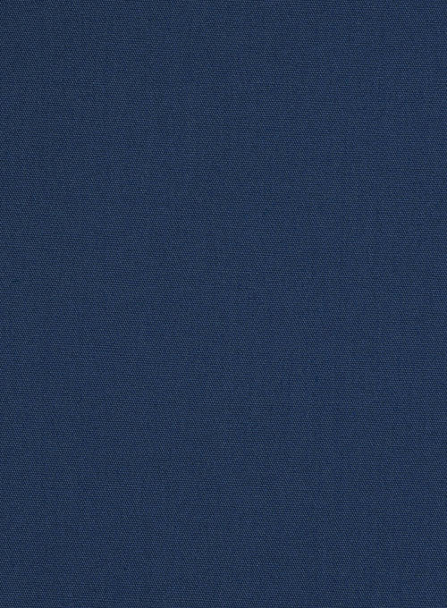 Air Blue Stretch Poplene Shirt - StudioSuits