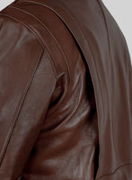 Airvoyant Bomber Leather Jacket - StudioSuits