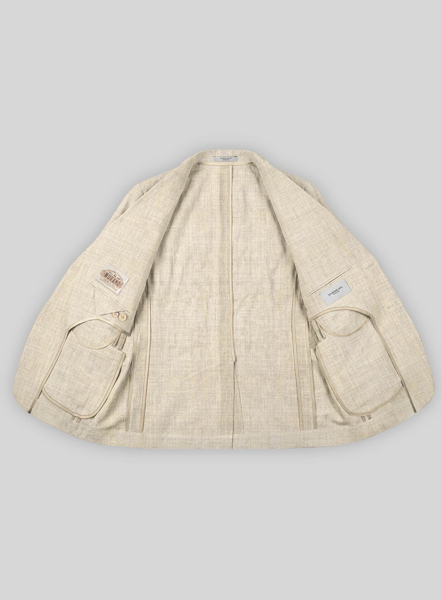 Airweave Cotswold Beige Summer Blazer - StudioSuits