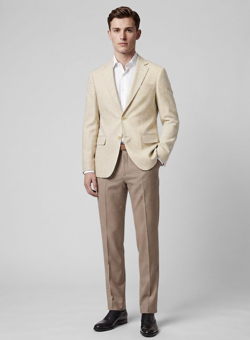 Airweave Cotswold Beige Summer Blazer - StudioSuits