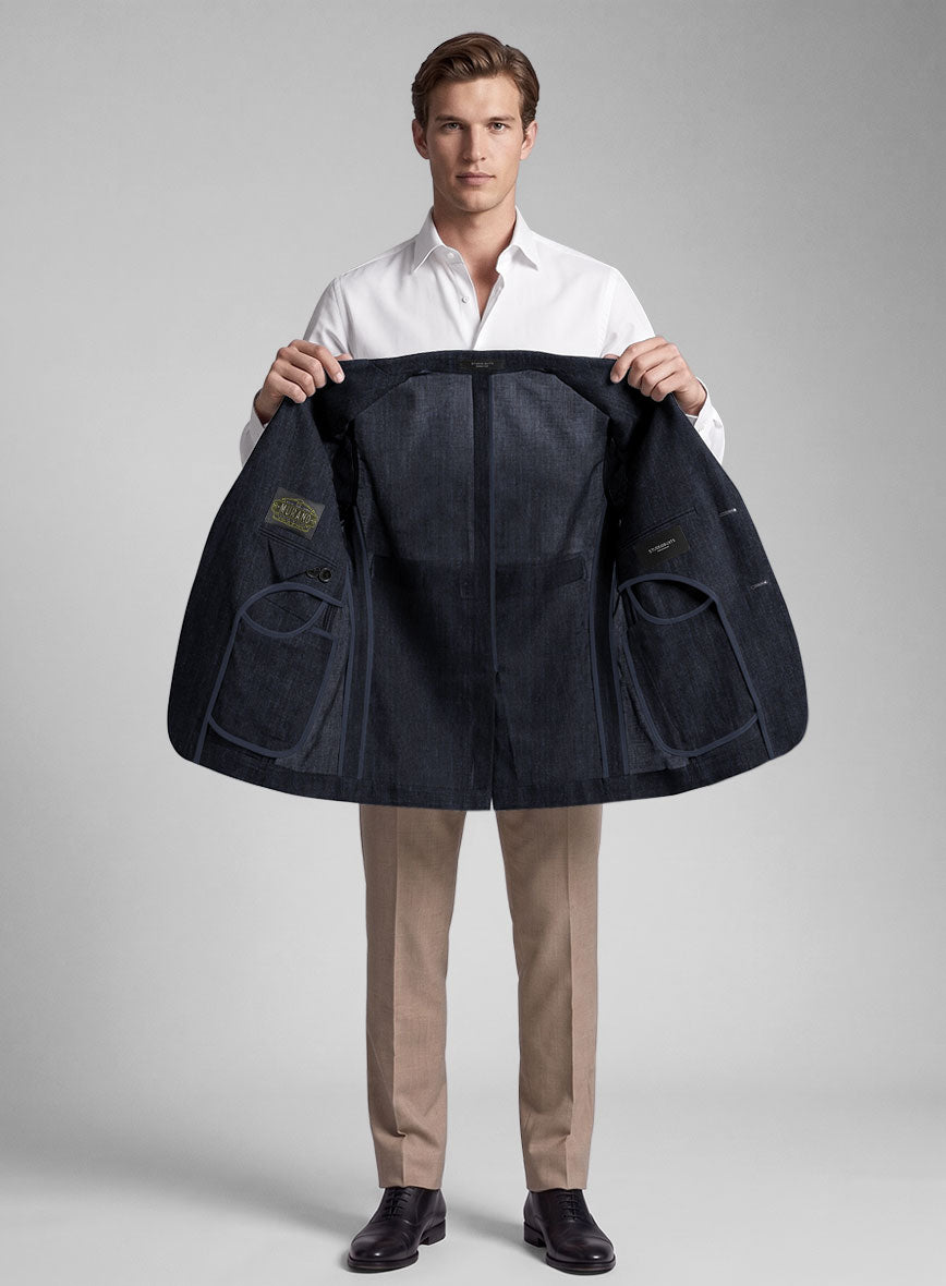Airweave Deep Blue Summer Blazer - StudioSuits