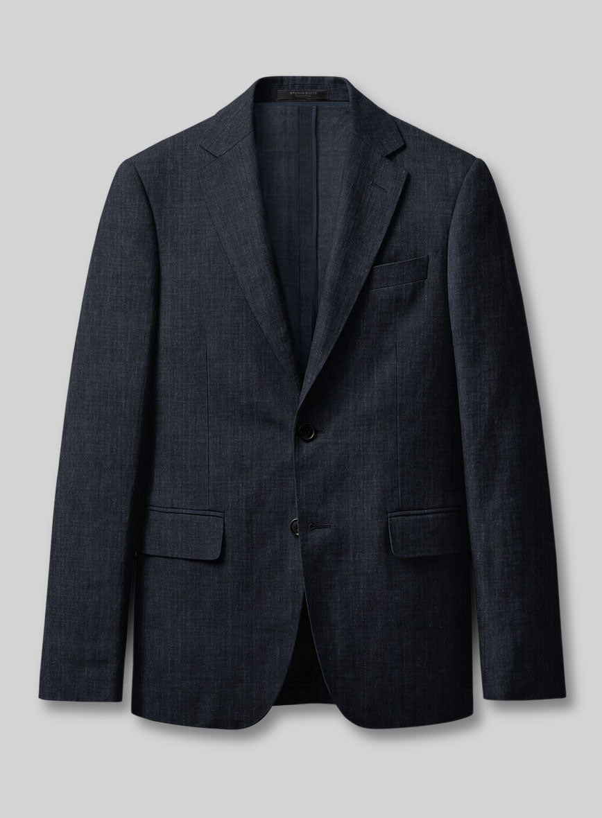 Airweave Deep Blue Summer Blazer - StudioSuits