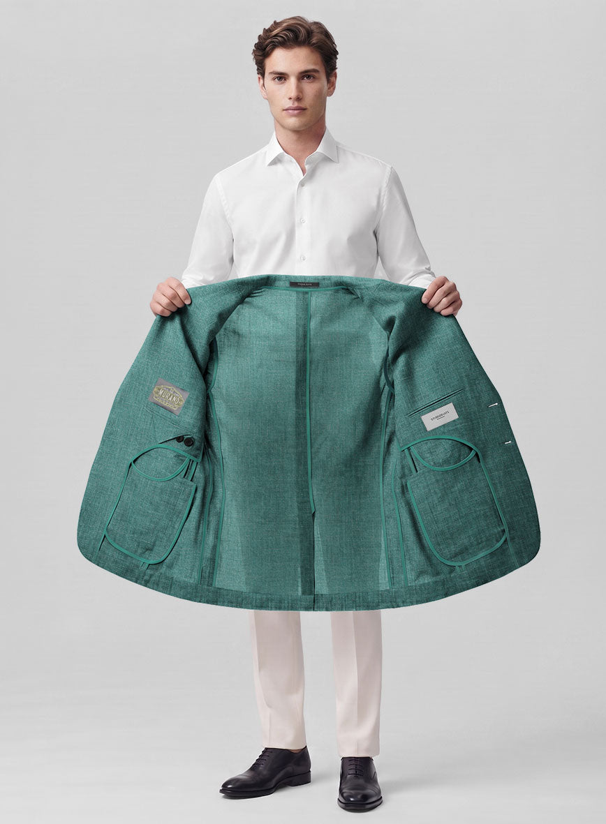 Airweave Deep Lagoon Summer Blazer - StudioSuits
