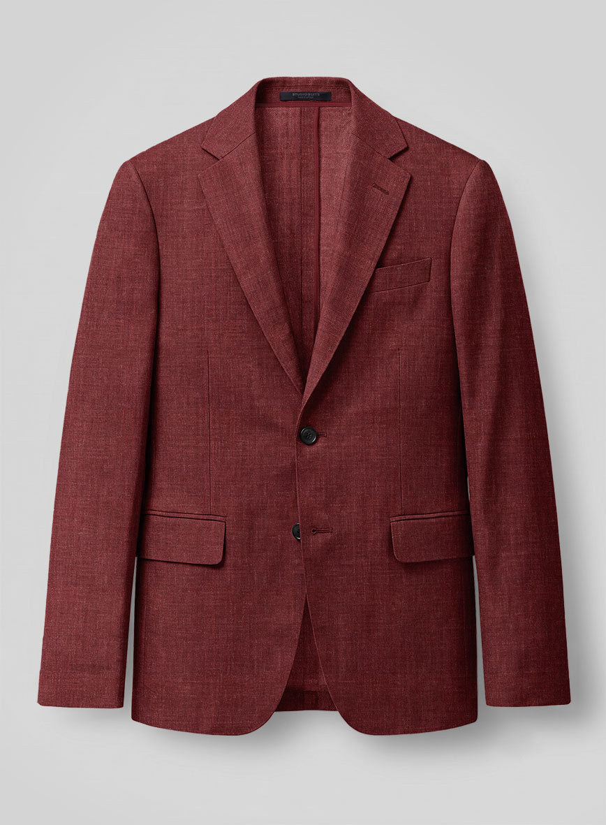 Airweave Oxblood Summer Blazer - StudioSuits
