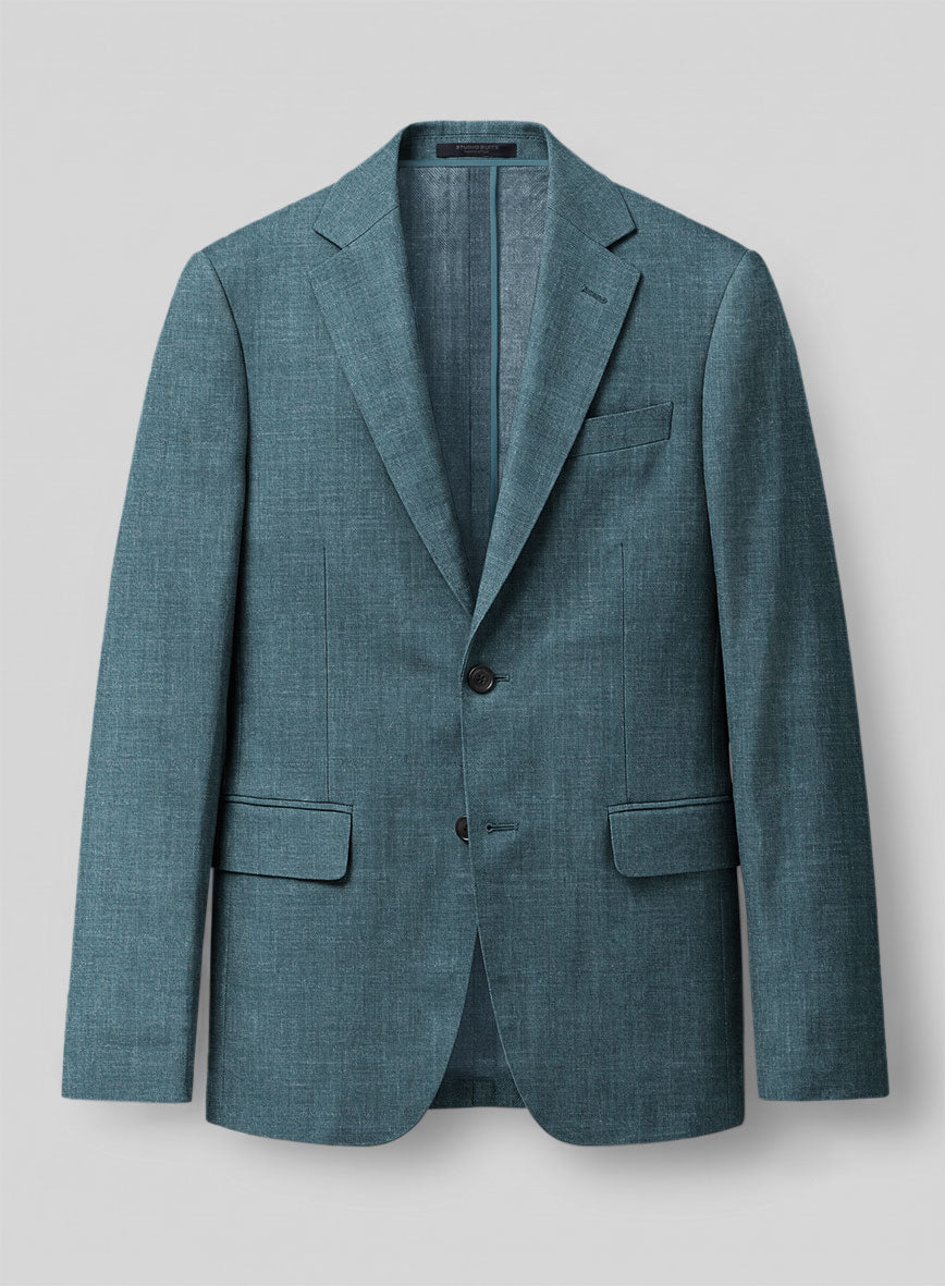 Airweave Oxford Blue Summer Blazer - StudioSuits