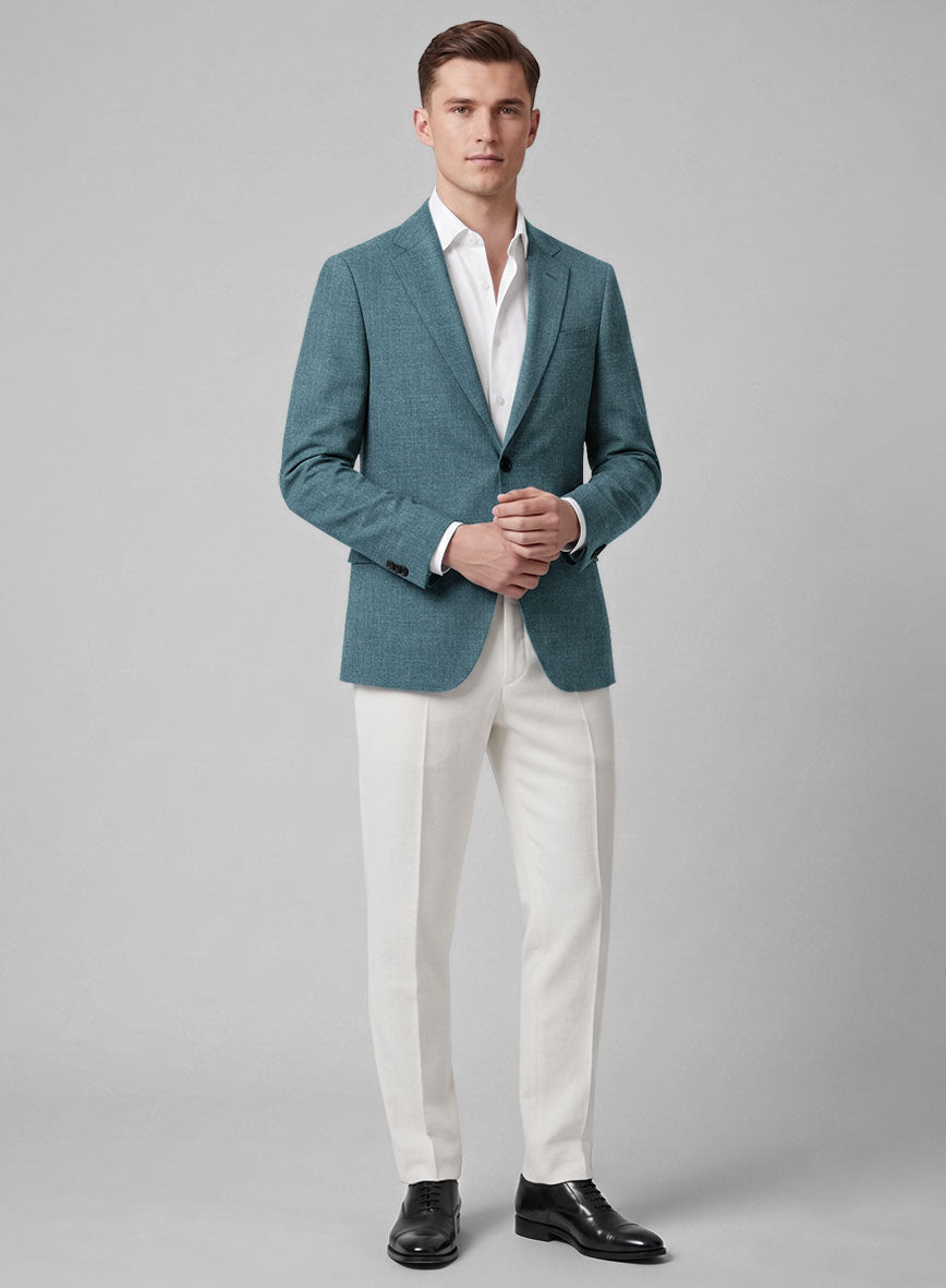 Airweave Oxford Blue Summer Blazer - StudioSuits