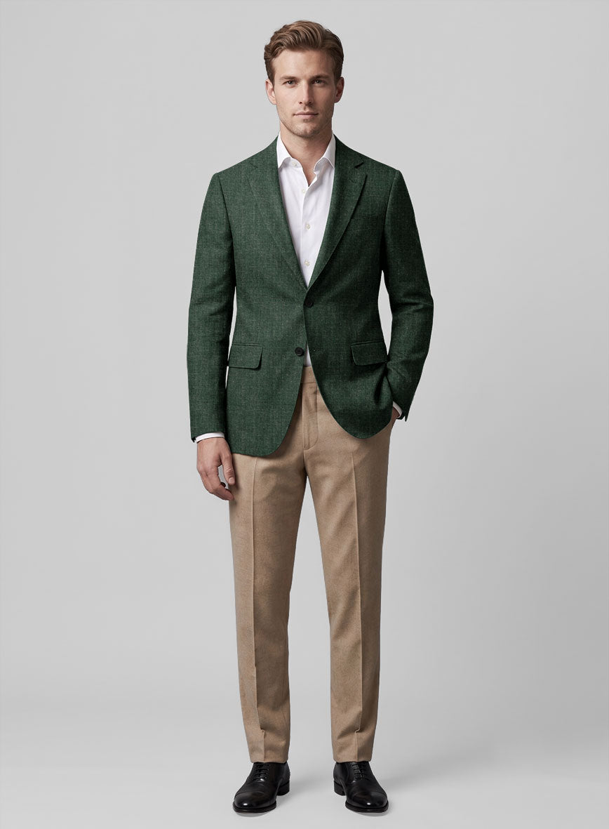 Airweave Pine Green Summer Blazer - StudioSuits
