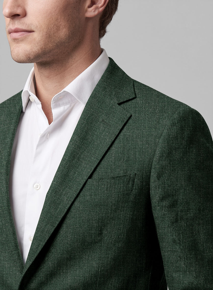 Airweave Pine Green Summer Blazer - StudioSuits