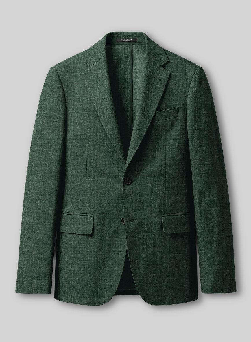 Airweave Pine Green Summer Blazer - StudioSuits