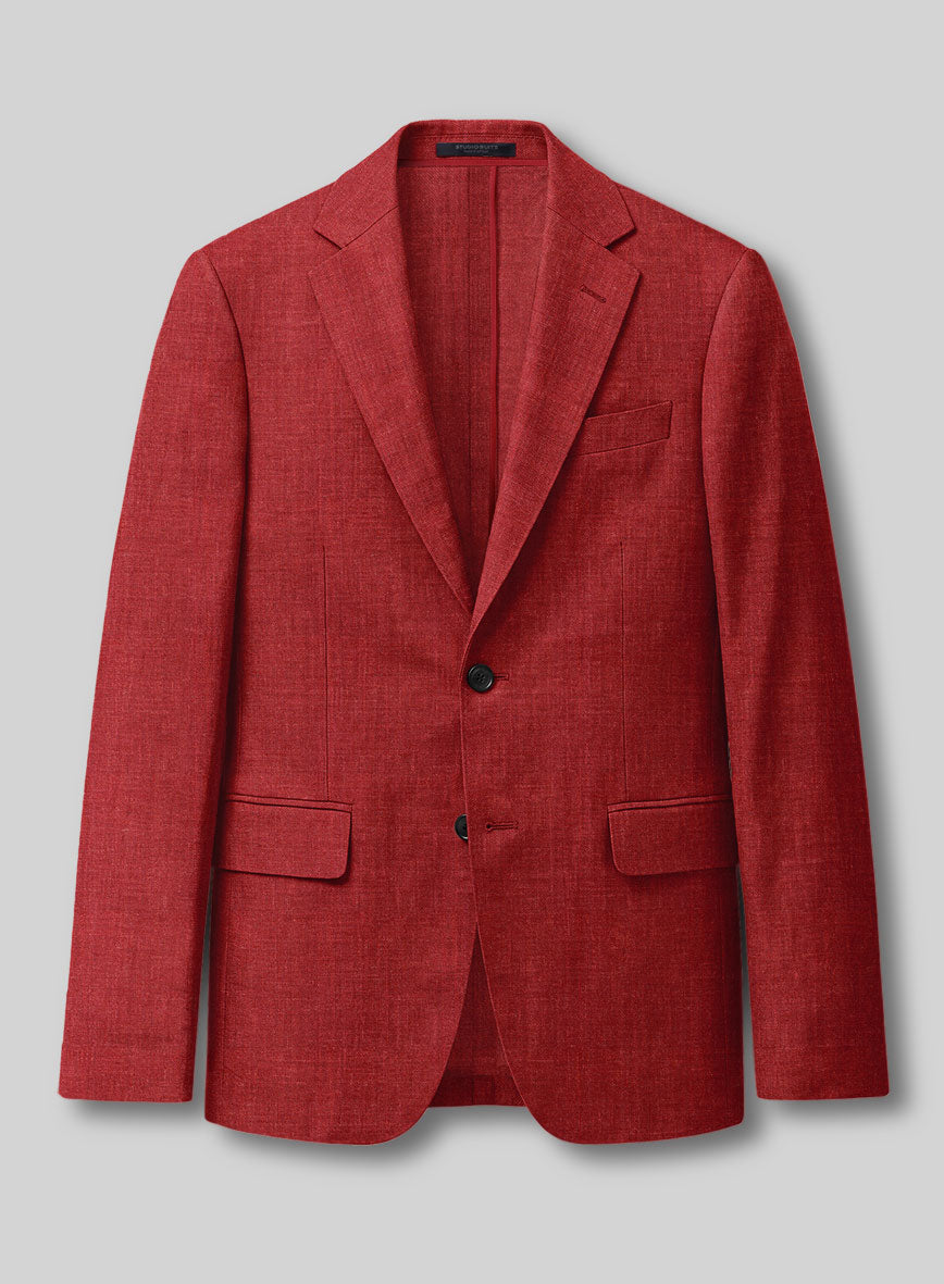 Airweave Rouge Flame Summer Blazer - StudioSuits