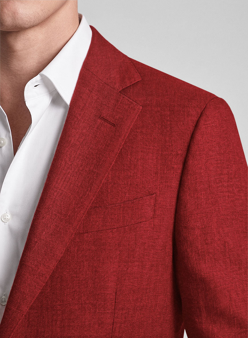 Airweave Rouge Flame Summer Blazer - StudioSuits