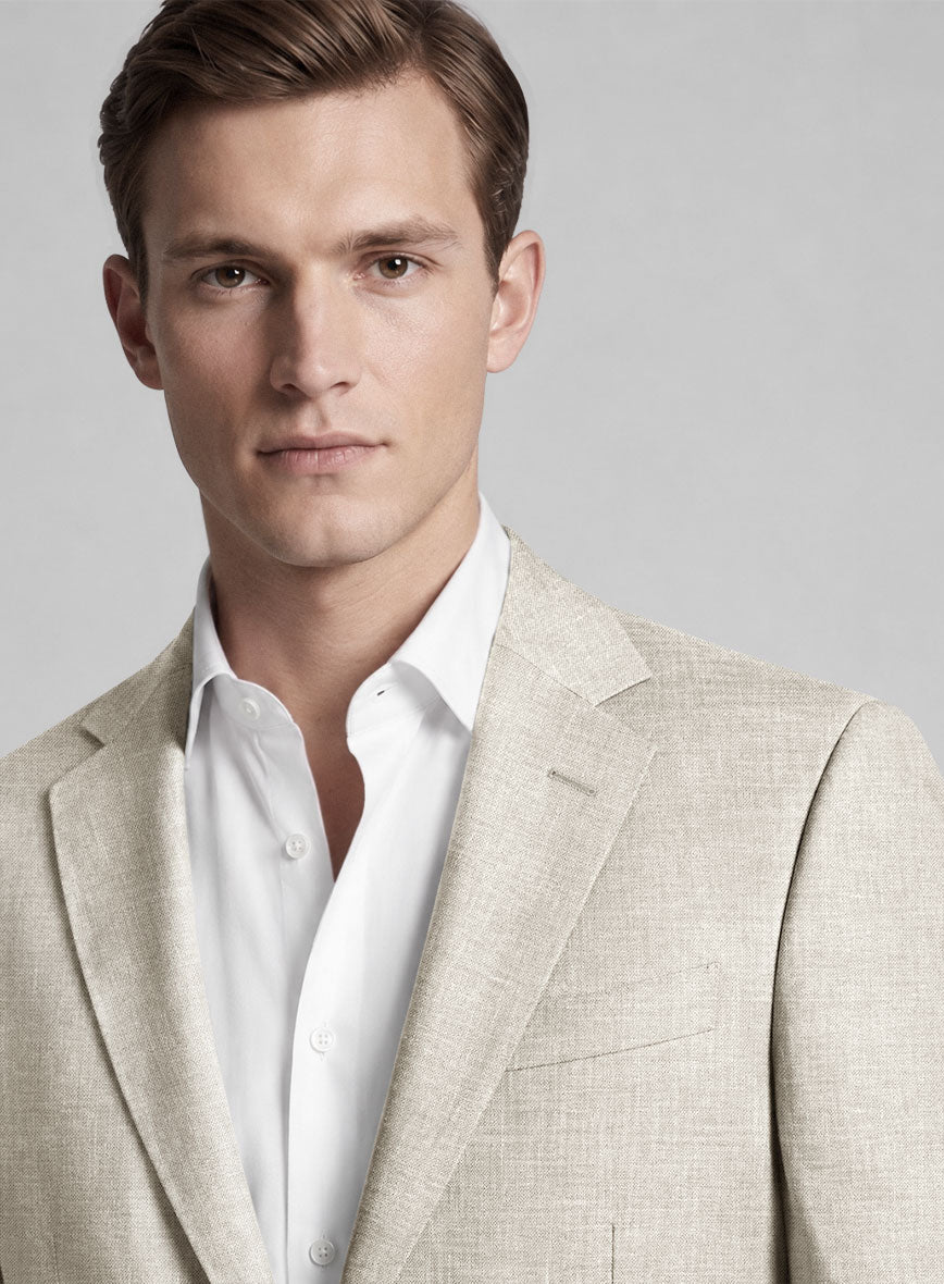 Airweave Sandstone Summer Blazer - StudioSuits