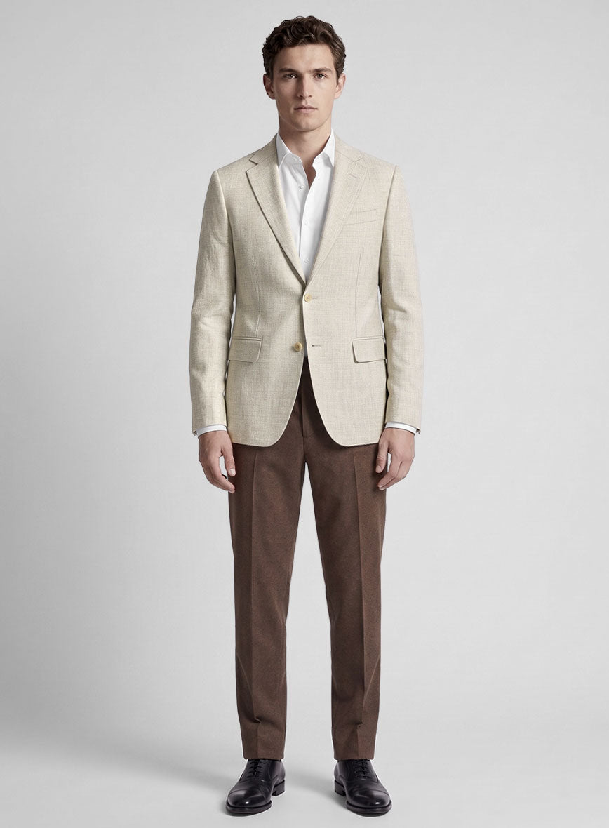 Airweave Sandstone Summer Blazer - StudioSuits