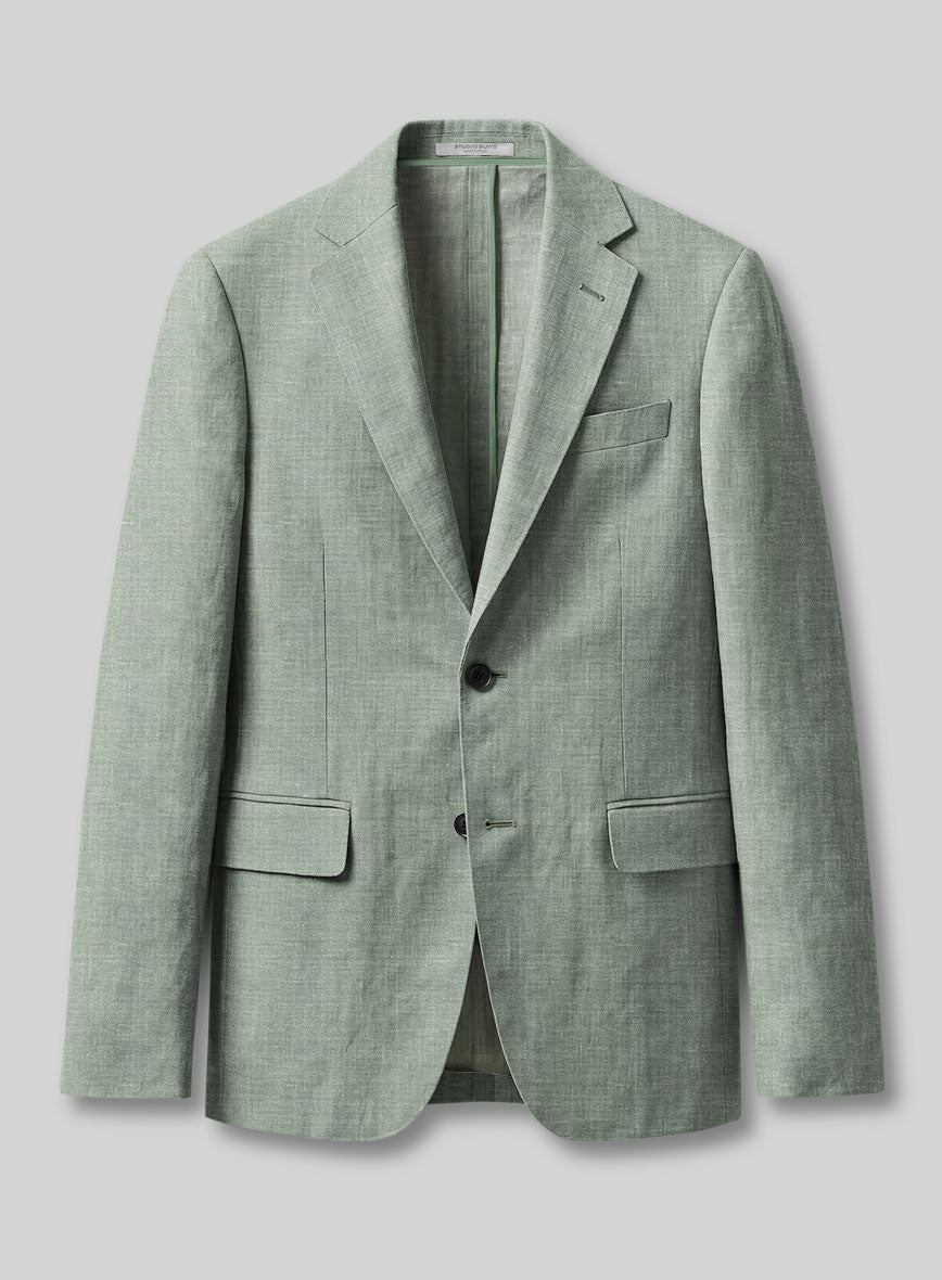Airweave Seasalt Green Summer Blazer - StudioSuits