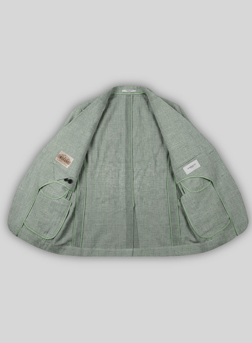 Airweave Seasalt Green Summer Blazer - StudioSuits