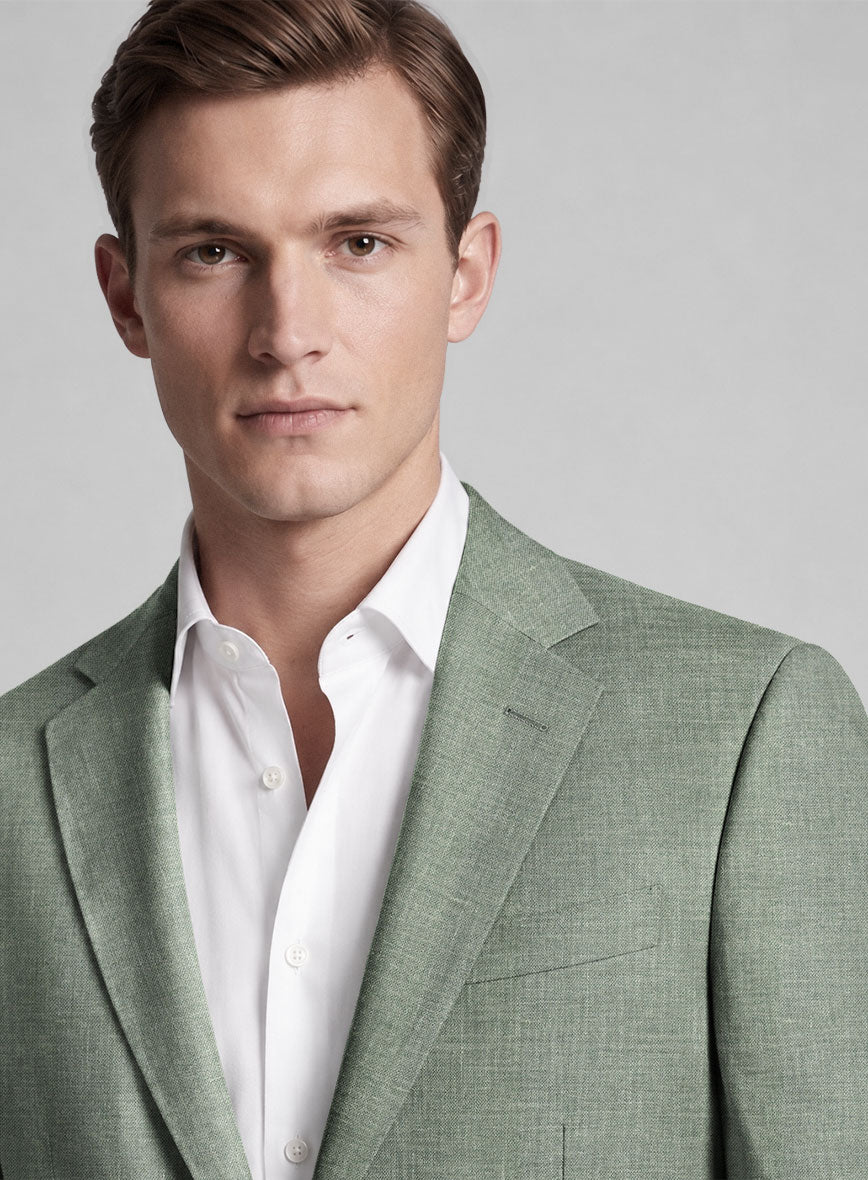 Airweave Seasalt Green Summer Blazer - StudioSuits
