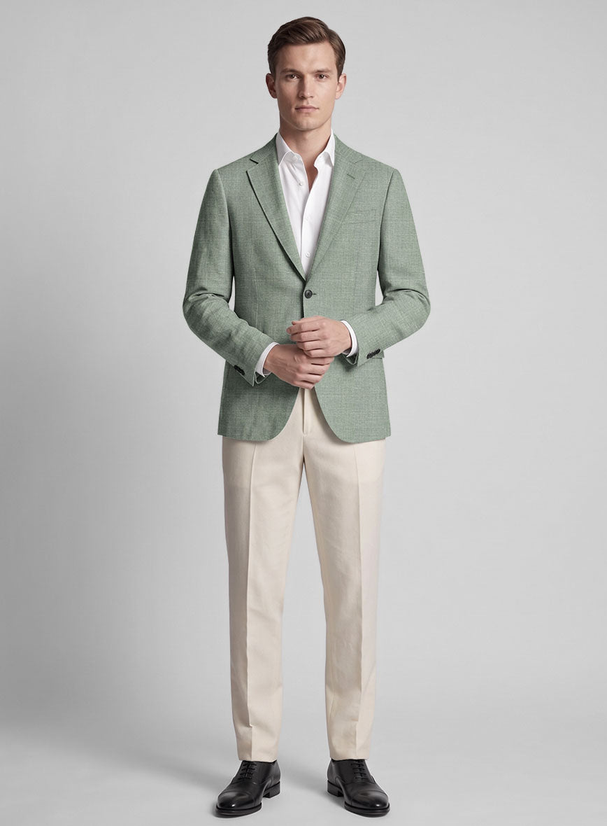 Airweave Seasalt Green Summer Blazer - StudioSuits