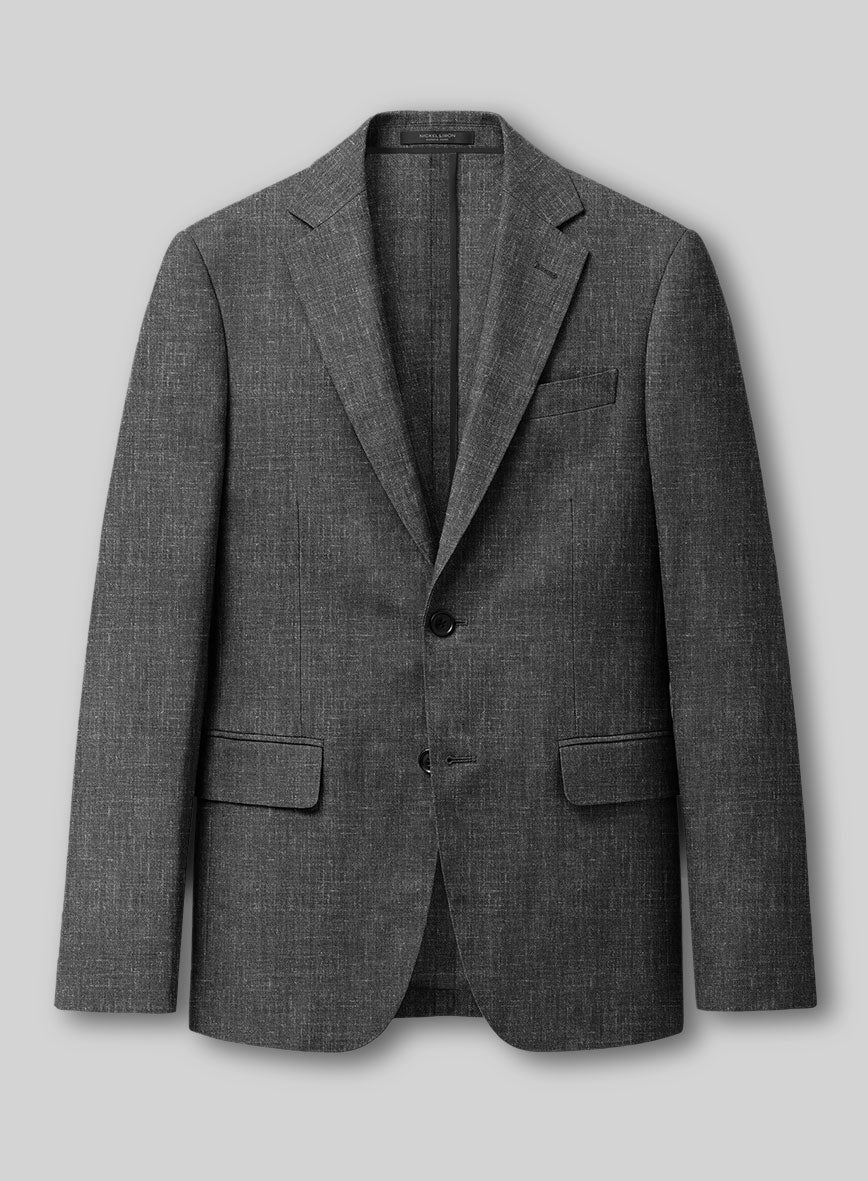 Airweave Sterling Gray Summer Blazer - StudioSuits