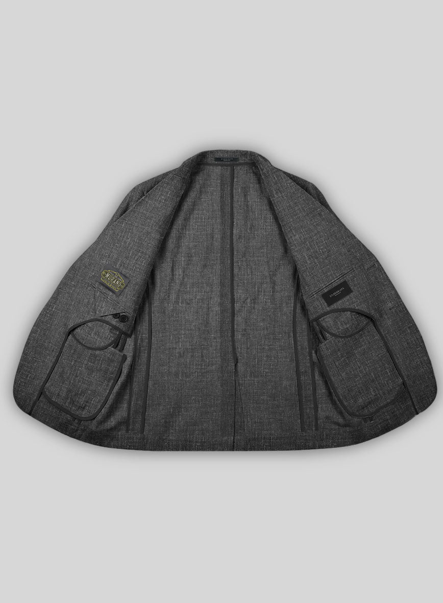 Airweave Sterling Gray Summer Blazer - StudioSuits