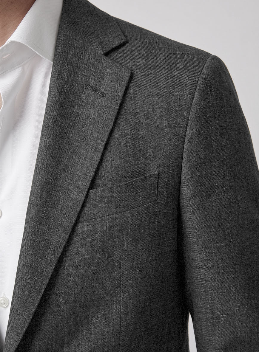 Airweave Sterling Gray Summer Blazer - StudioSuits