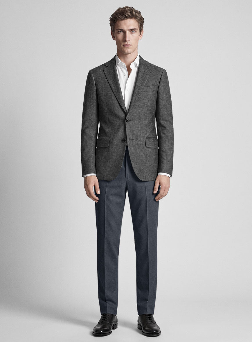 Airweave Sterling Gray Summer Blazer - StudioSuits