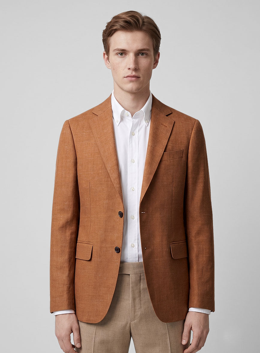 Airweave Tuscan Clay Summer Blazer - StudioSuits