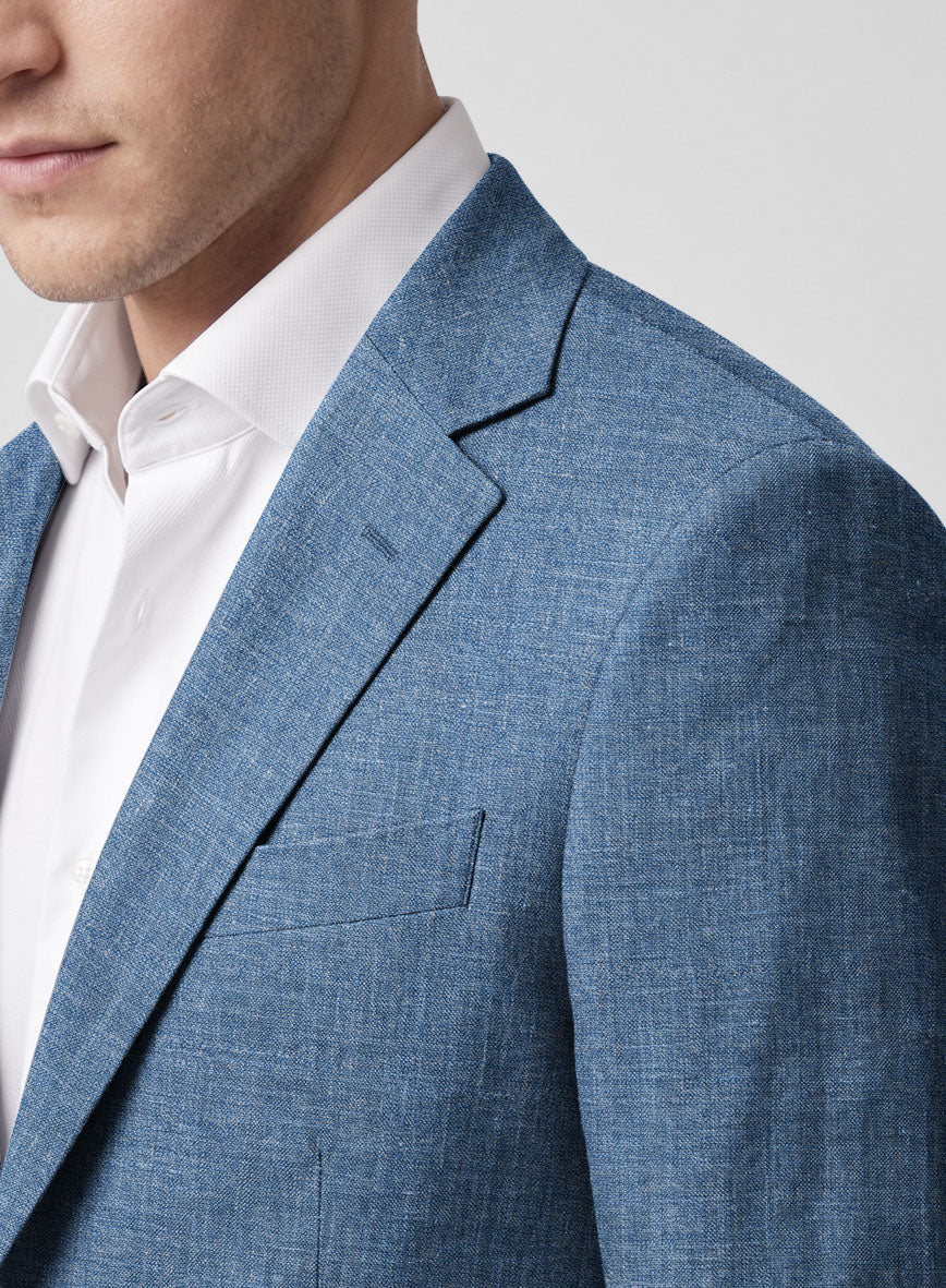 Airweave Tuscan Santorini Sky Summer Blazer - StudioSuits