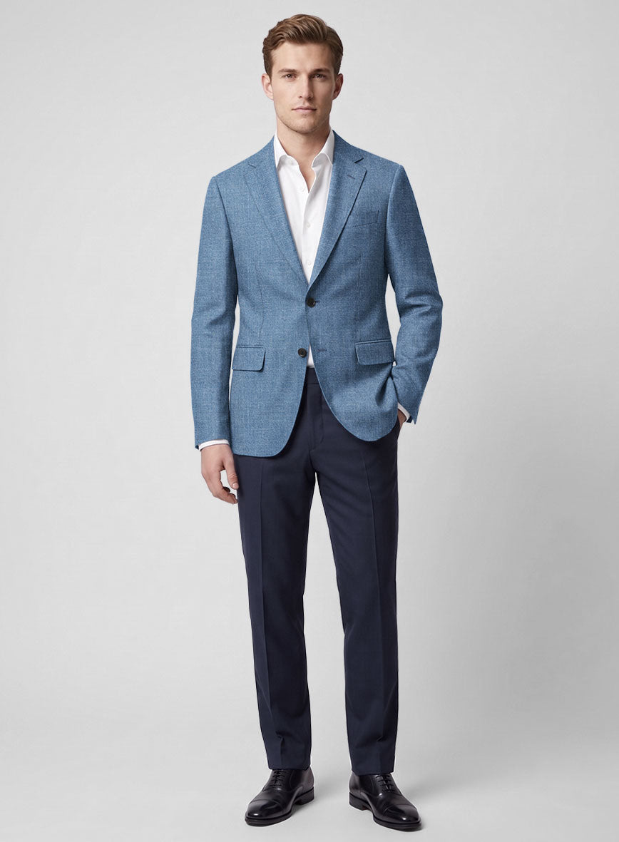 Airweave Tuscan Santorini Sky Summer Blazer - StudioSuits